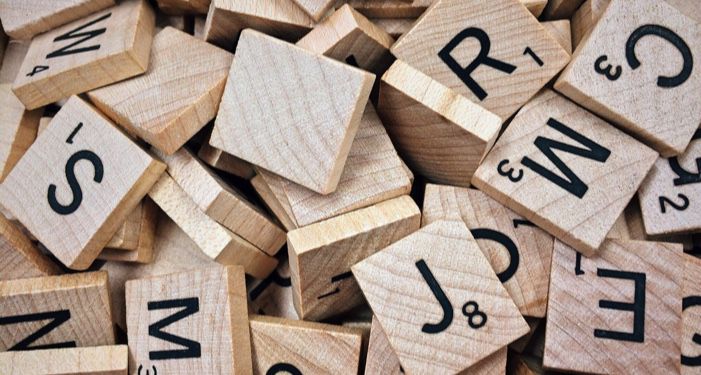 image of assorted scrabble tiles https://www.pexels.com/photo/alphabet-close-up-communication-conceptual-278887/